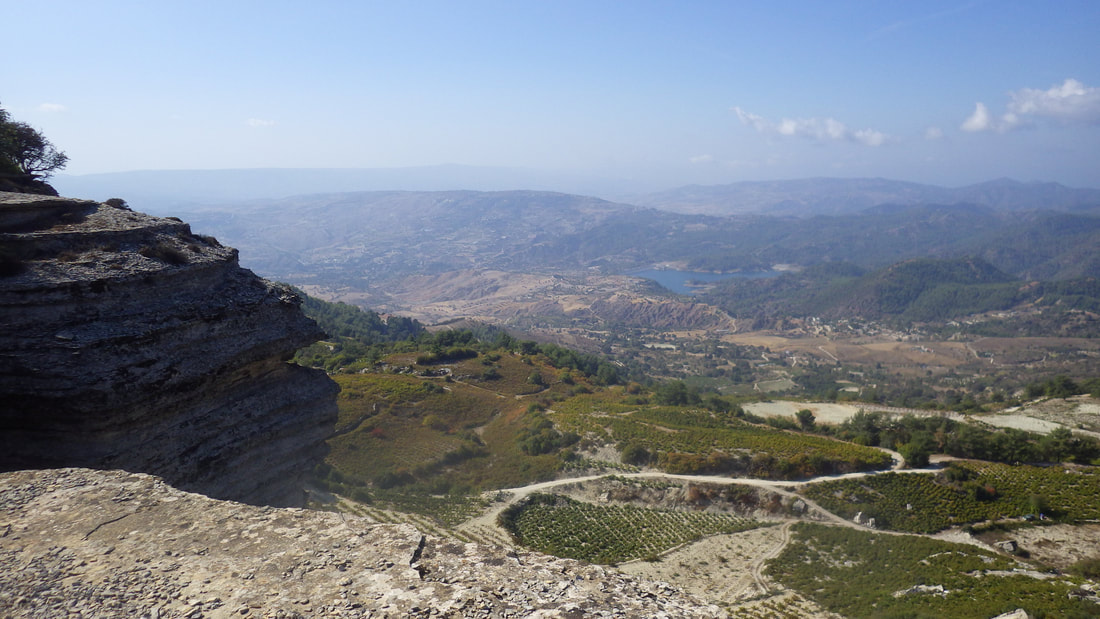 Vista from Vouni Panagias trail